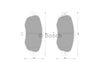 Bosch Blue Line Brake Pad Set Front DB1395BL