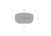 Bosch Blue Line Brake Pad Set Front DB1431BL