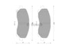 Bosch Blue Line Brake Pad Set Front DB1441BL