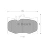 Bosch Blue Line Brake Pad Set Front DB1496BL