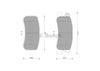 Bosch Blue Line Brake Pad Set Rear DB1464BL