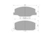 Bosch Blue Line Brake Pad Set Front DB1208BL