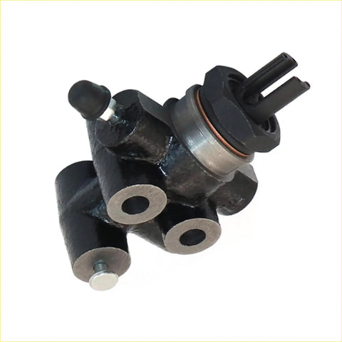 Black metal brake proportioning valve with silver metallic housing and threaded ports for toyota hilux rzn169 rzn174