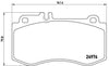 Brembo Brake Pad Set P 50 087
