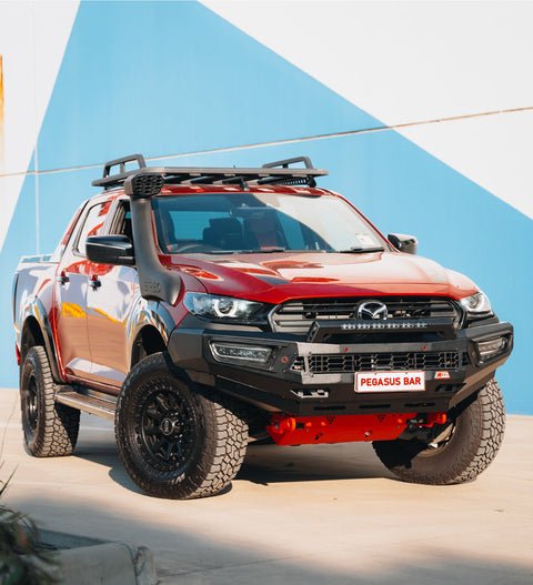 MCC Pegasus 909-01 Aluminium Bull Bar - Mazda BT-50 2021-2025 - Image 2