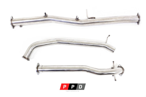Mazda BT-50 (2017-2020) 3.2L Turbo Diesel 3" Stainless Steel DPF delete exhaust - Image 2