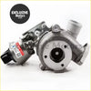 Silver metallic bv43 turbocharger with black intake and red label for great wall hover h5 20t 4d20 2010 plus