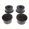 Black rubber cabin mounting bushings with central hole and flared base for toyota hilux n80 ln81 ln86 yn85 yn90 1988-1997