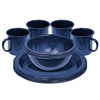 Campfire Enamel 4 Person Dinner Set 12pcs 727623