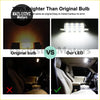 White canbus led interior light bulb for mitsubishi pajero montero shogun car with bright white led bar