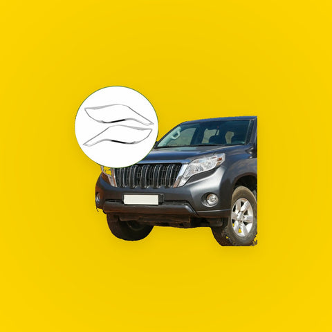 Car Front Left Right Headlight Trim Bezel for Toyota Prado FJ150