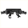 Black metal car tailgate latch handle back side with silver screw and lever arms for toyota sienna 1998-2003