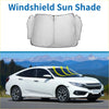 White lightweight mesh car window cover for Toyota Alphard Vellfire 40 series with foldable aluminum film design