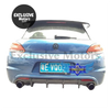 Volkswagen Scirocco Carbon Fiber Rear Diffuser Wing Spoiler