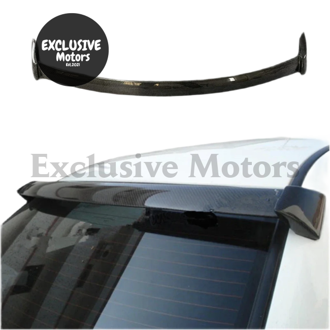 Subaru Impreza WRX STI Carbon Fiber Rear Roof Spoiler Window Wing Lip
