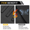 Black textured rubber cargo liner rear boot mat for toyota rav4 2013-2018 with durable non-slip odor-free tpe surface