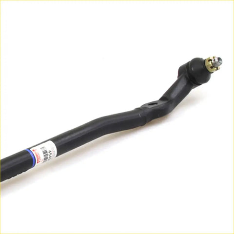 Black center steering link for toyota hilux 2wd 4th gen with gold spherical joint and barcode label
