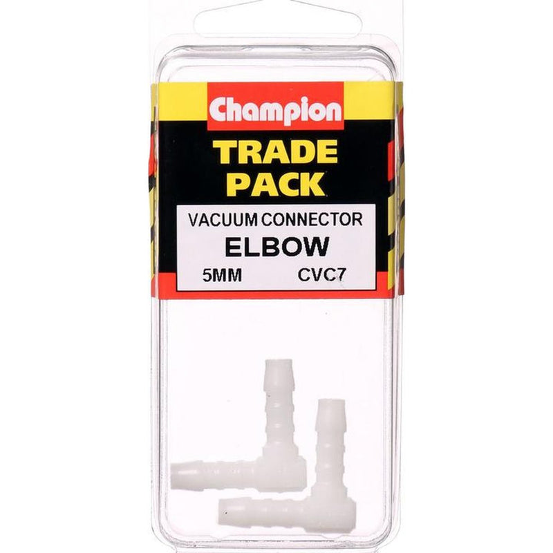 Champion Vacuum Connector 90 Elbow 5mm CVC7