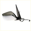 Chrome electric door mirror with black and chrome finish and sleek design for nissan navara d40 frontier pathfinder r51
