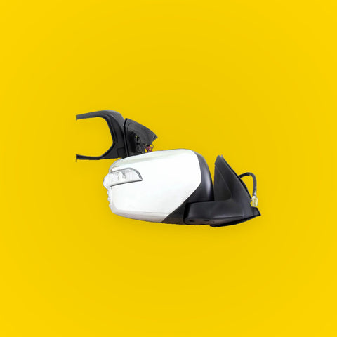 Chrome Electric Fold Wing Mirror for Mitsubishi Triton L200 2005-2014