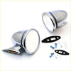 Chrome fender door mirror x2 for Nissan Datsun 510/240Z/260Z/280Z with vintage style and chrome finish side mirrors