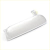 Chrome outer door handle cover in chrome finish with sleek oval shape for right side mazda b series 1998-2006