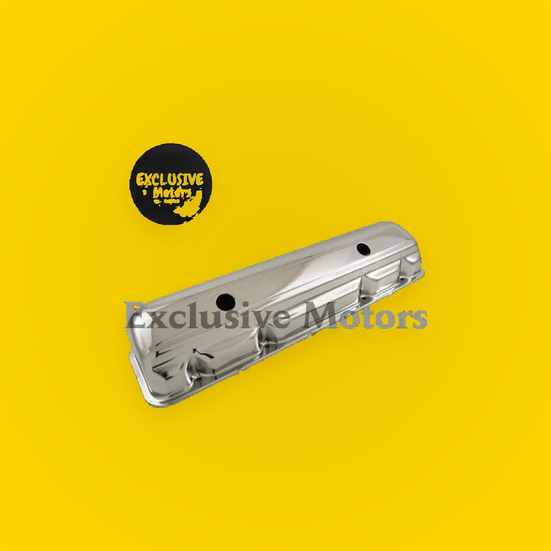 Chrome Steel Rocker Cover for Chrysler Slant 6 170/198/225 (1960-1987)