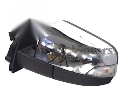 Ford Courier / Mazda Bounty (1999-2006) - Passenger Side Chrome Mirror