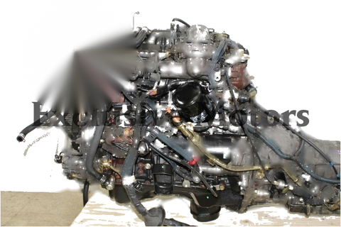 Toyota Hilux 1KZ-TE Engine