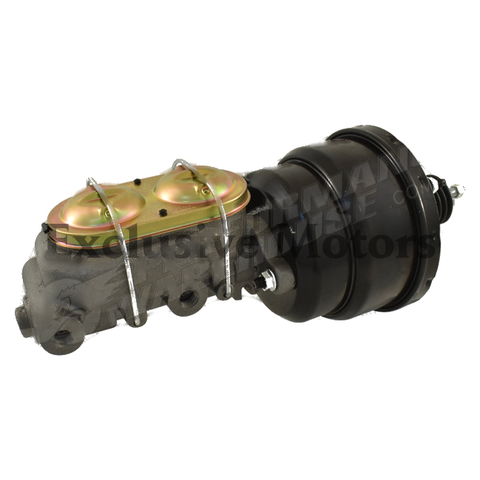 GM 1" Bore Master Cylinder & 7" Dual Brake Booster (1964-1972)