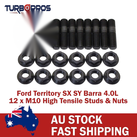 Ford Territory SX SY Barra 4.0L High Tensile Exhaust Manifold Stud Kit