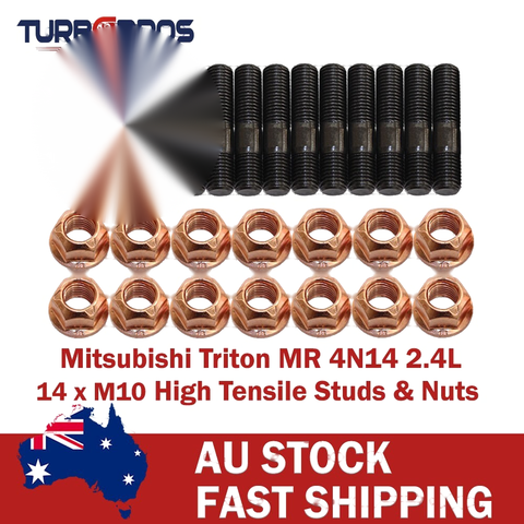 Mitsubishi Triton MR 4N14 2.4L High Tensile Manifold&Turbo Charger Stud Kit