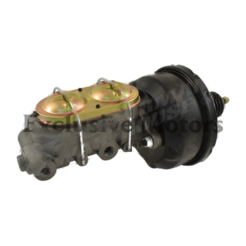 GM 1" Bore Master Cylinder & 7" Black Brake Booster (1964-1972)