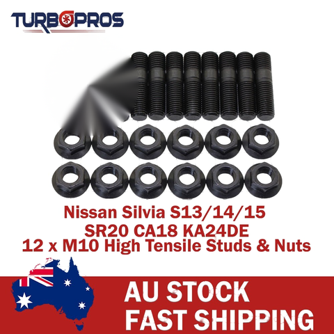 Nissan SR20 CA18 KA24DE Silvia S13 S14 S15 Exhaust Manifold Stud Kit