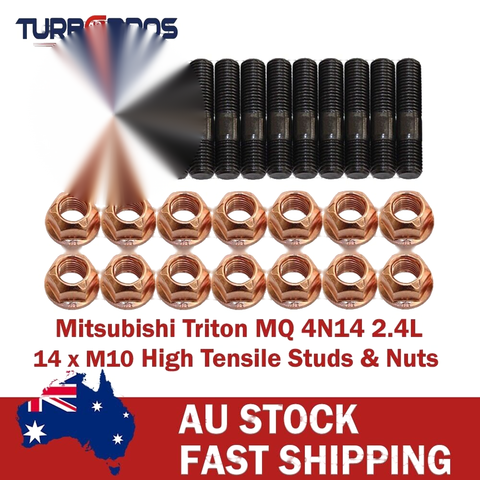 Mitsubishi Triton MQ 4N14 2.4L High Tensile Manifold&Turbo Charger Stud Kit
