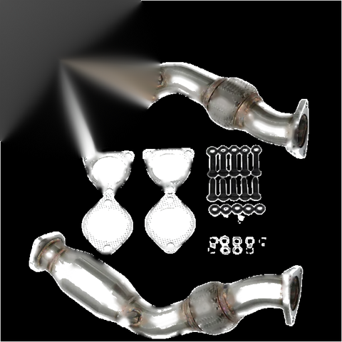 Nissan 07+ 350Z, 370Z, G37 Downpipe with Flexpipe (VQ35HR, VQ37HR)