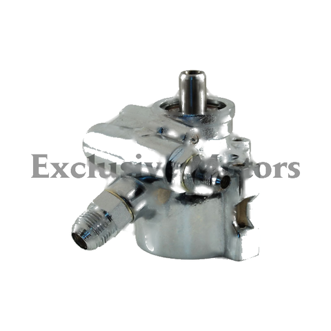 GM Saginaw Type 2 Chrome Power Steering Pump (Universal)