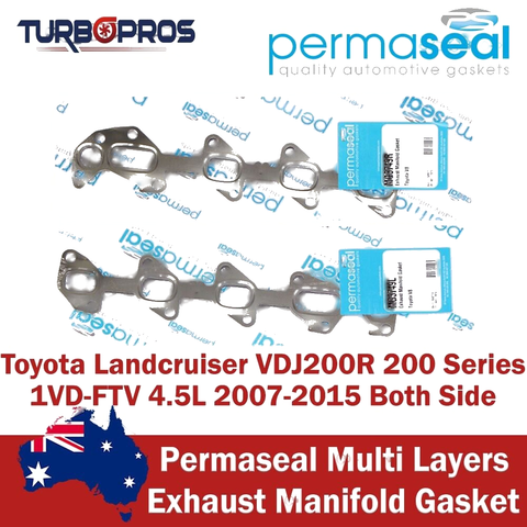 Toyota Landcruiser 200 Series 1VD-FTV 4.5L Permaseal Exhaust Manifold Gasket