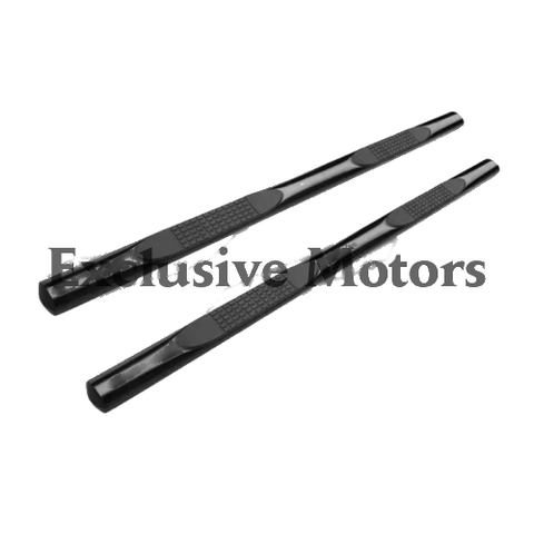 4" Oval Side Step Running Boardsfor Mazda BT50 Black (2012-2020)