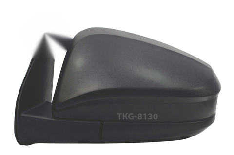 Toyota Hilux 1kd Manual Side View Mirror Black (2015-2020)