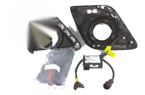Toyota Hilux 1kd2WD Fog Lights Covers L.E.D (2015-2017)