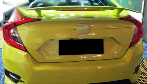 Mazda 3 Sedan, Unpainted Rear Wing Spoiler (2004-2009)