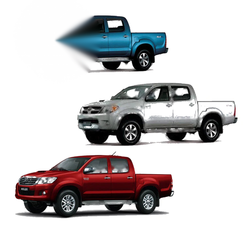 Toyota Hilux Dashboard Mat Pad Cover (2005-2014)