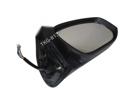Toyota Hilux 1kd RH Side View Mirror Black 7 Wires (2015-2019)