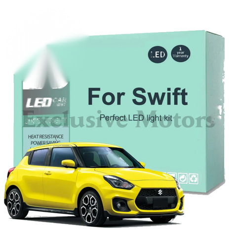 Suzuki Swift & Swift Sport 7-Piece LED Interior Light Bulb Kit (2018-2023)