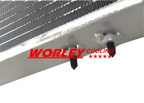 Universal Air to Water Intercooler 3 Row Aluminum Radiator