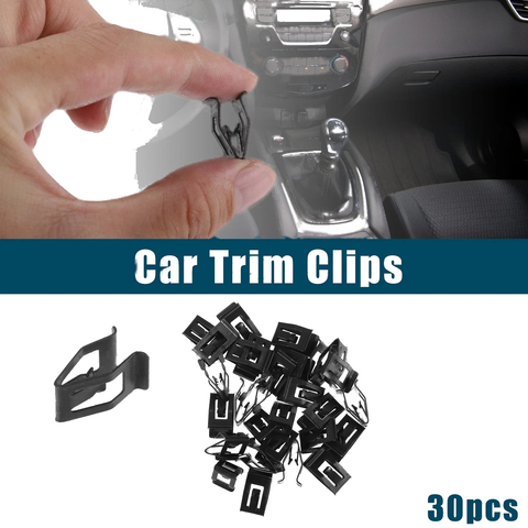 Ford Mazda Black 30 x Pieces Interior Retainer Fastener Clips