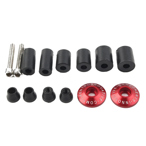 Various Bikes CNC 7/8'' Motorcycle Handlebar Grips & End Cap Plugs