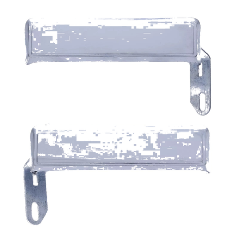 Toyota Landcruiser FJ HJ 2 x Front Left & Right Outer Door Handles Chrome (1975-1984)