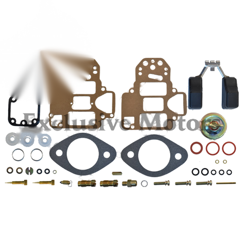 Weber Style Carburettor Rebuild Kit w/Float 40 45 DCOE (1960-1980)